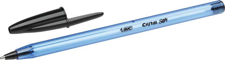 Actual product image Bic Ballpoint pen Cristal Soft (Black, 1 x)