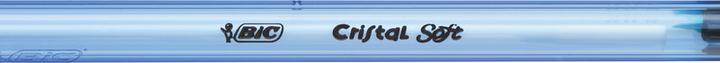 Actual product image Bic Ballpoint pen Cristal Soft (Black, 1 x)