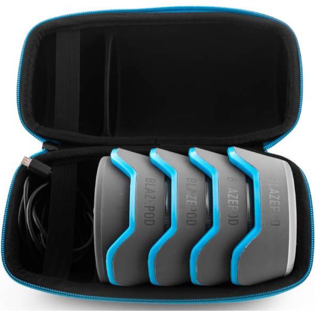 Actual product image Blazepod Standard Kit
