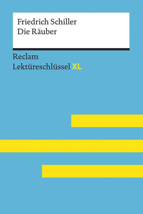 Immagine prodotto Die Räuber von Friedrich Schiller: Lektüreschlüssel mit Inhaltsangabe, Interpretation (Tedesco, Poppa Pura, 2017)