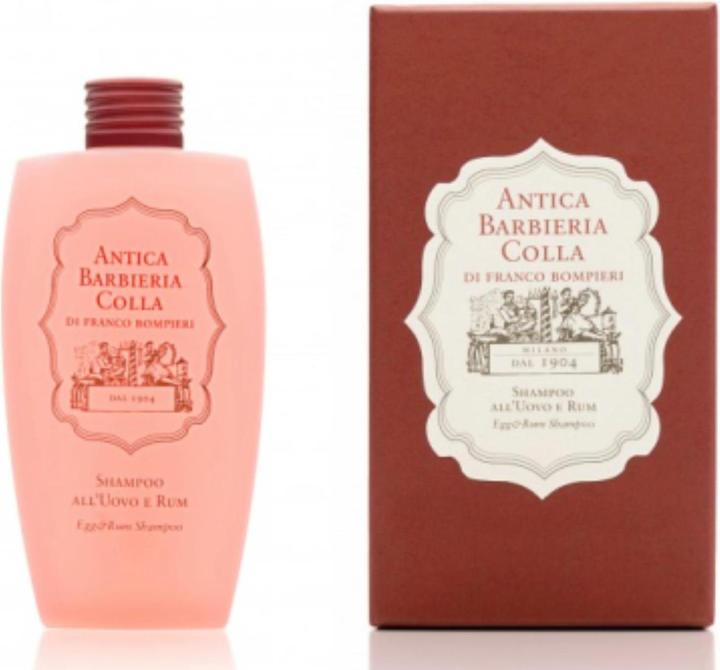 Actual product image Antica Barbieria Colla Antica Barberia Colla Shampoo Egg And Rum 200 Milliliters (200 ml, Liquid shampoo)
