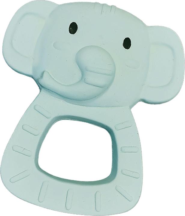 Ses Tiny Talents Teething Toy Eli Elephant - 100% Natural Rub