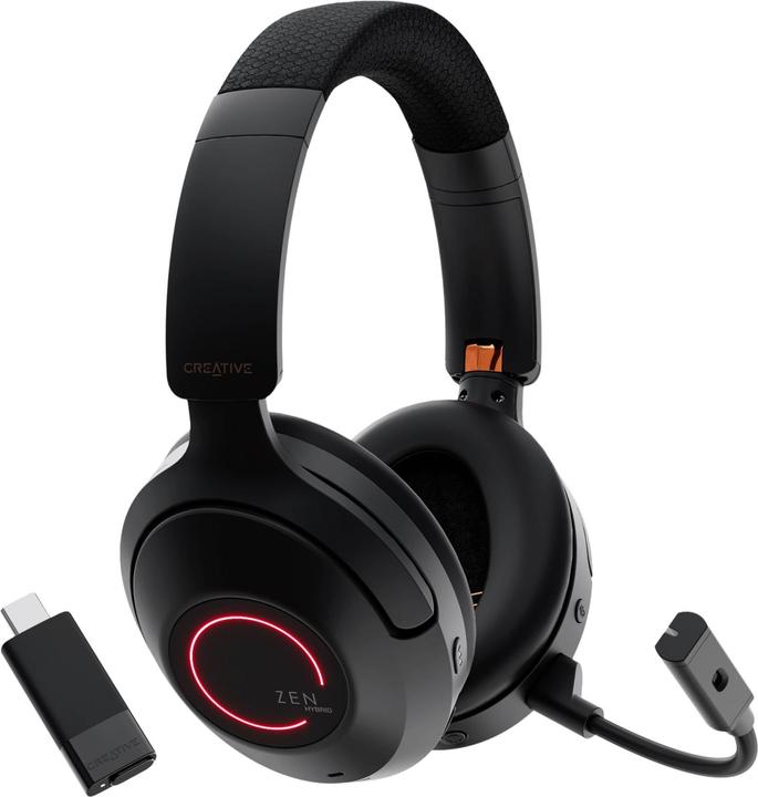 Produktbild Creative Zen Hybrid Pro Classic (schwarz, ANC, Bluetooth, USB-C) (Kabellos)
