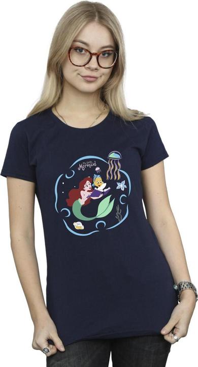 Image du produit Disney - T-shirt THE LITTLE MERMAID READING A BOOK - Femme (L)