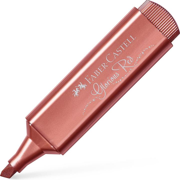 Produktbild Faber-Castell METALLIC - Textmarker (Rot, 5 mm, 1 x)