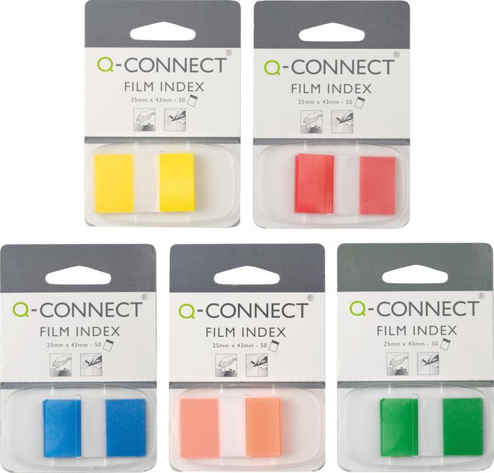 Actual product image Q-Connect Index (25 x 43 mm)