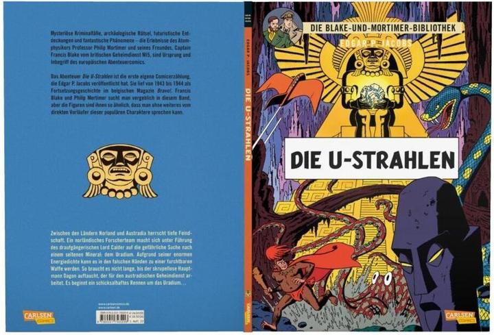 Image du produit Blake und Mortimer Bibliothek 0: Die U-Strahlen (Allemand, Edgar P. Jacobs, 2022)
