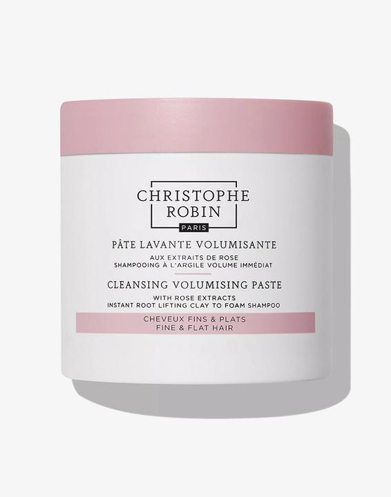 Image du produit Christophe Robin Pâte Lavante Volumisante aux Extraits de Rose (250 ml, Shampoing liquide)