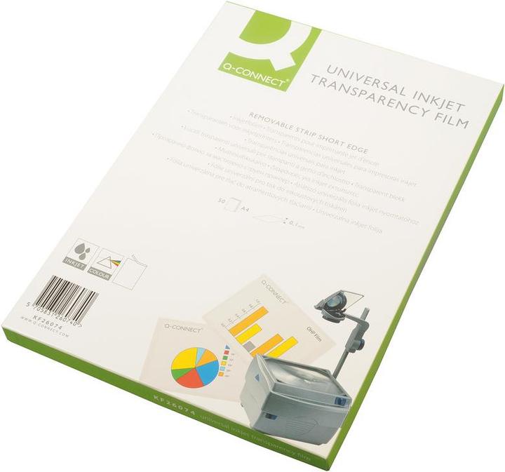 Actual product image Q-Connect Transparencies (50 x)