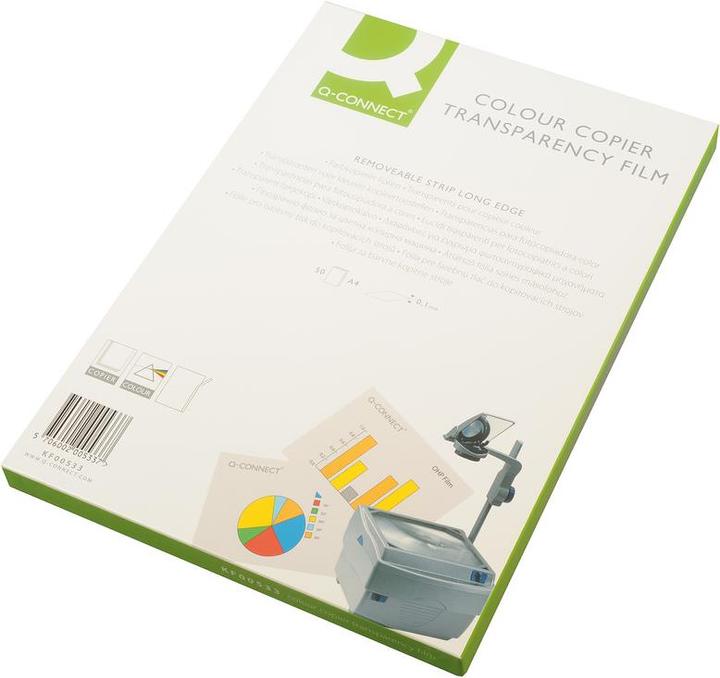 Image du produit Q-Connect Transparents pour copieurs couleur (100 g/m², 50 x)