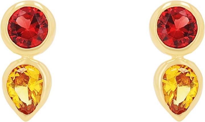 Actual product image S.Oliver Ear jewellery for ladies, 925 sterling silver, cubic zirconia synth. (Silver 925)