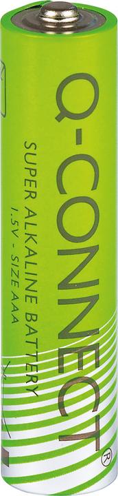Image du produit Q-Connect Piles alcalines (4 pcs, AAA, 1080 mAh)