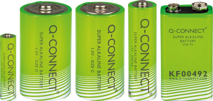 Image du produit Q-Connect Piles alcalines (4 pcs, AAA, 1080 mAh)
