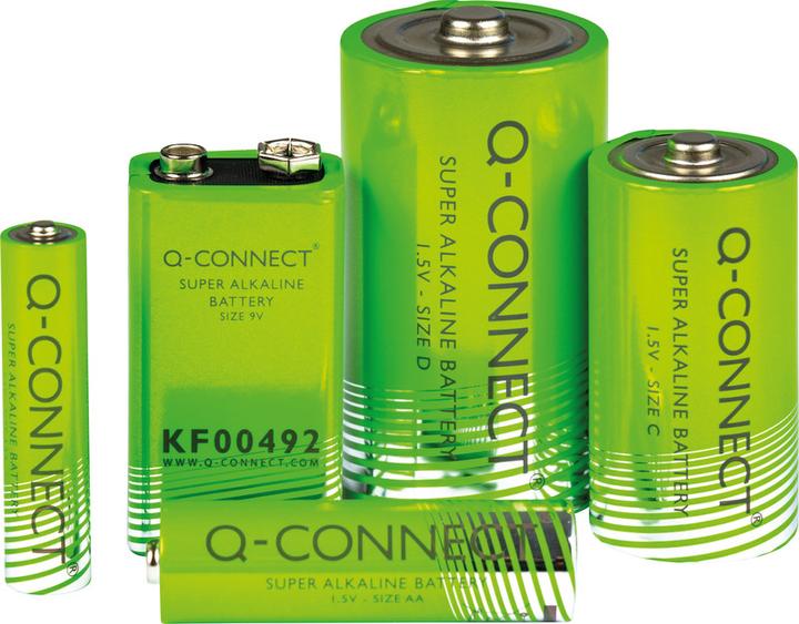 Image du produit Q-Connect Piles alcalines (4 pcs, AAA, 1080 mAh)