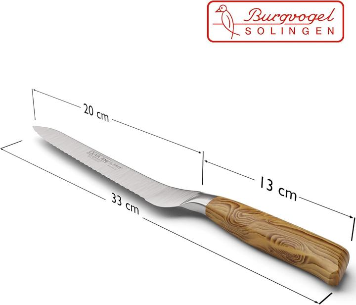 Produktbild Burgvogel Solingen Brotmesser (20 cm)