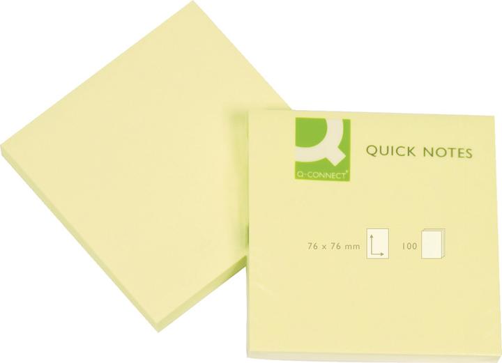 Actual product image Q-Connect Sticky notes Quick Notes (76 x 76 mm)