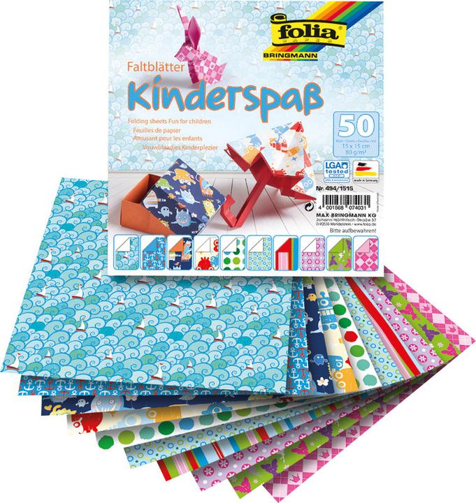 Produktbild Folia Faltblätter Kinderspass (80 g/m², 50 x)