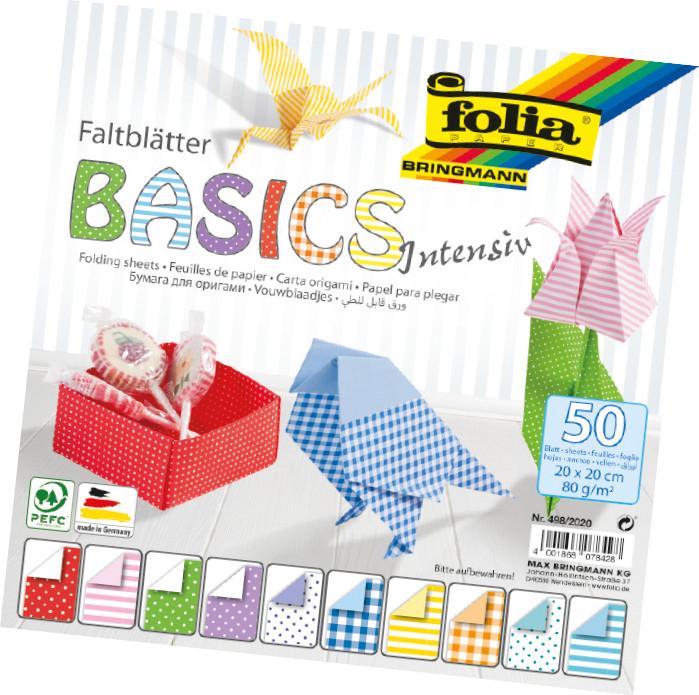 Actual product image Folia Leaflets Basic intensive (80 g/m², 50 x)