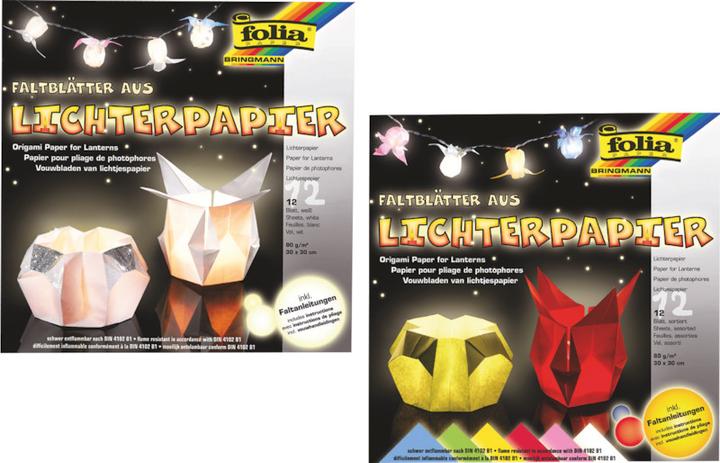 Actual product image Folia flyers made of illuminated paper (80 g/m², 12 x)