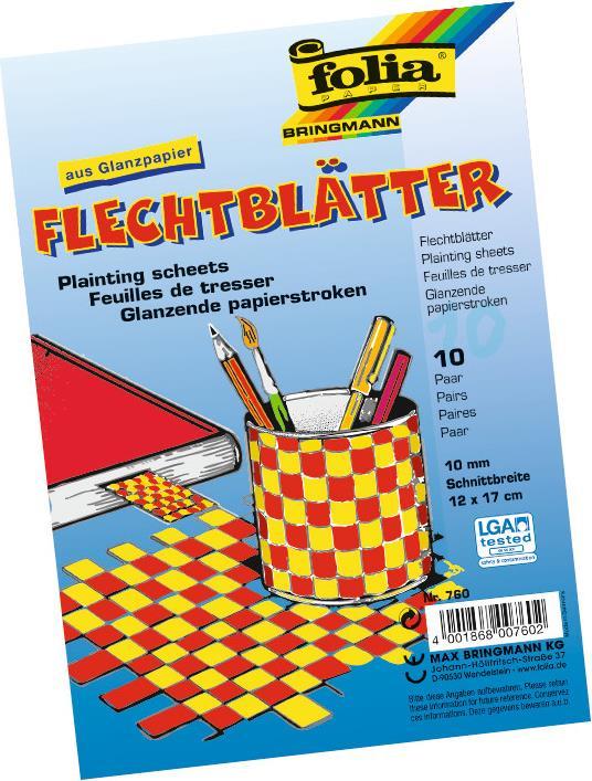 Immagine prodotto Folia Foglie intrecciate di carta lucida (20 x)