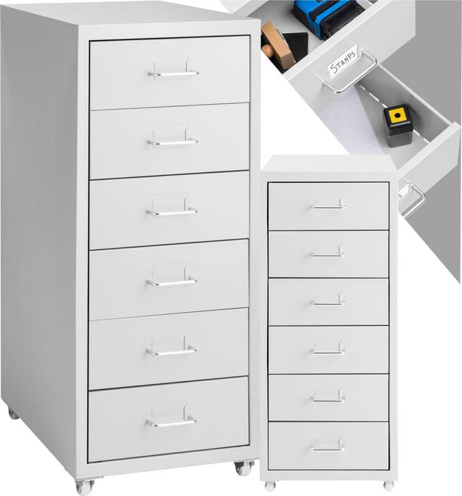 Immagine prodotto tectake Rotolo contenitore (41 x 28 x 69 cm)