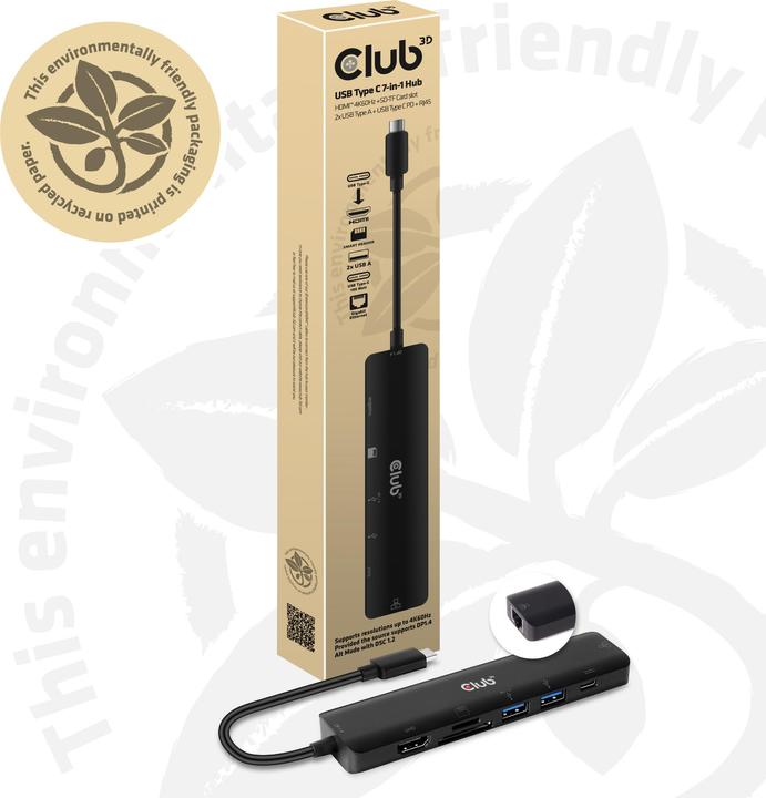 Actual product image Club 3D CSV-1592 (USB-C, 2 Ports)