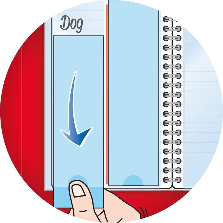 Immagine prodotto Clairefontaine Vokabelheft Koverbook (A1, Righe)