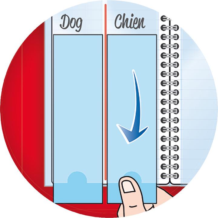 Immagine prodotto Clairefontaine Vokabelheft Koverbook (A1, Righe)