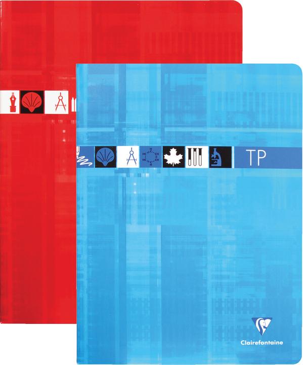 Actual product image Clairefontaine Notebook with ruler / blank (A4, Checked, Soft cover)