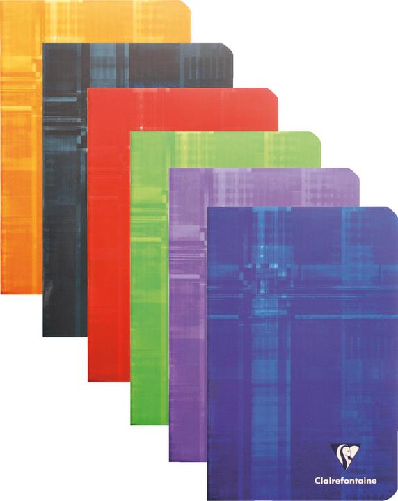Actual product image Clairefontaine Notebook with ruler (11 x 17 cm, Checked, Soft cover)