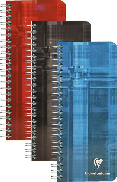 Actual product image Clairefontaine Spiral notebook (Special, Checked, Soft cover)