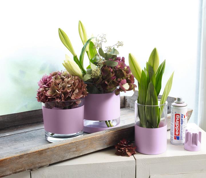 Actual product image Edding Acrylic Lacquer Spray Permanent (Violet, 0.20 l)