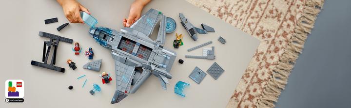 Actual product image LEGO The Avengers' Quinjet (76248, LEGO Marvel)