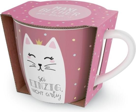 Actual product image La Vida Maxi mug - Cat - 400ml (400 ml)