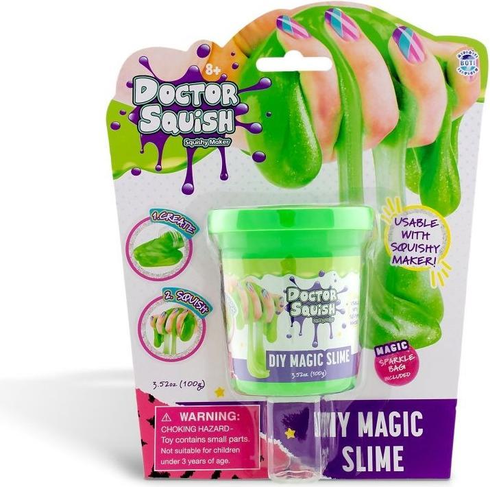 Produktbild Boti Doctor Squish Schleim - Grün, 100 Gramm