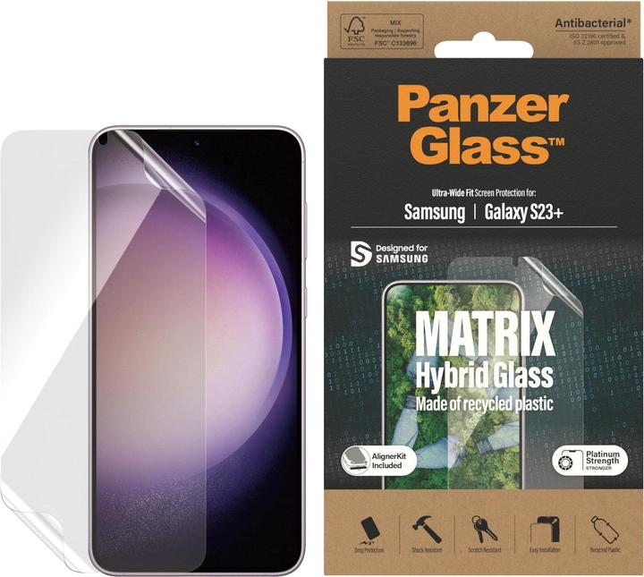 Produktbild PanzerGlass Ultra-Wide Fit (1 Stück, Samsung Galaxy S23+)