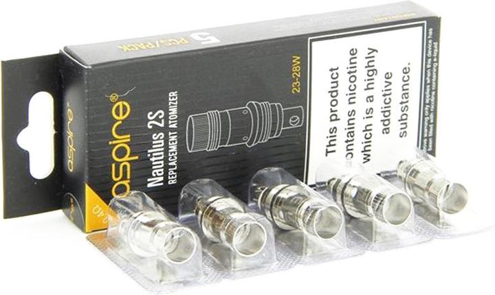 Actual product image Acer Aspire Nautilus 2S 0.4ohm Aspire 23-28W (5 x)