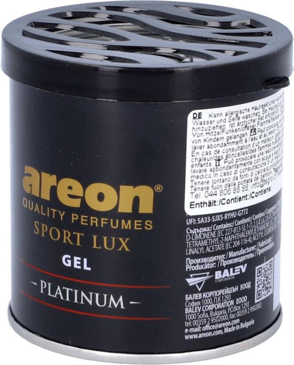 Produktbild Areon Car Sport Lux Platinum Gel Can 80 g