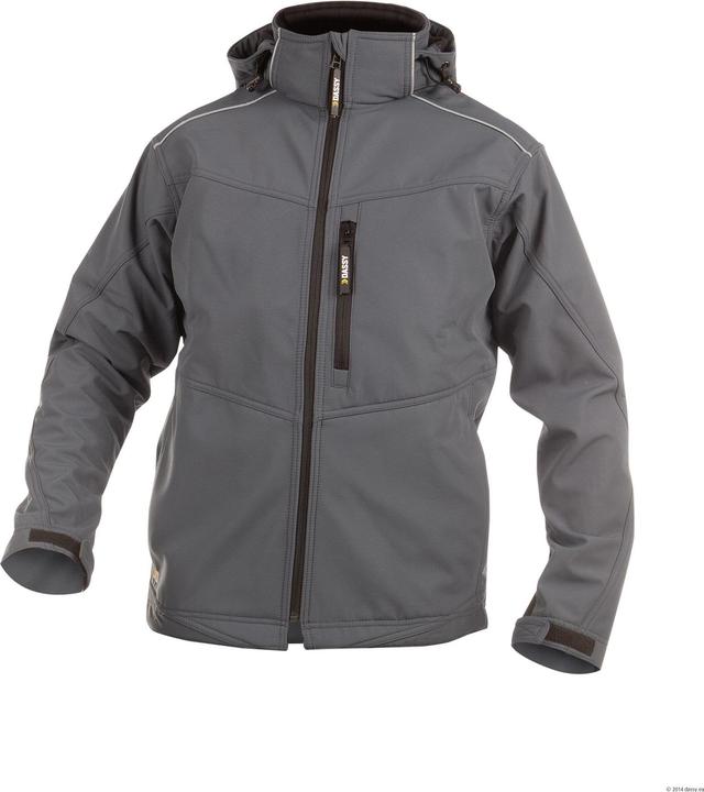 Dassy Softshell-Jacke Tavira zementgrau Gr. L