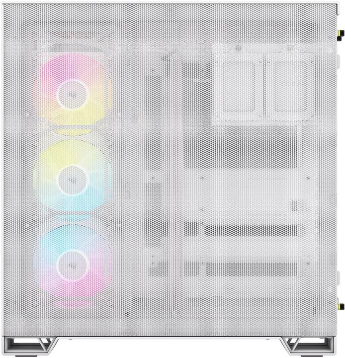 Actual product image Corsair Case iCUE 6500X RGB Midi TG white (ATX, Mini-ITX, mATX)