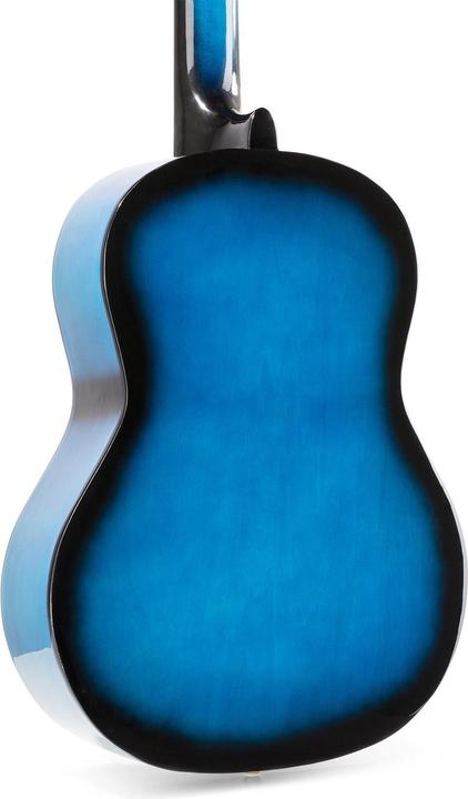 Produktbild Max Konzertgitarre SoloArt Set Blau (Akustik Gitarren Set, Holz)