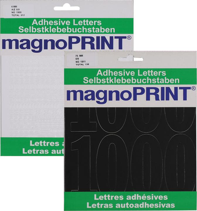 Immagine prodotto Magnoprint Lettere autoadesive