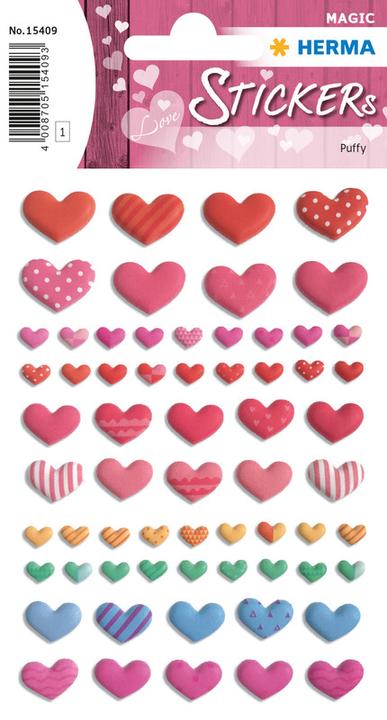 Actual product image HERMA Sticker hearts