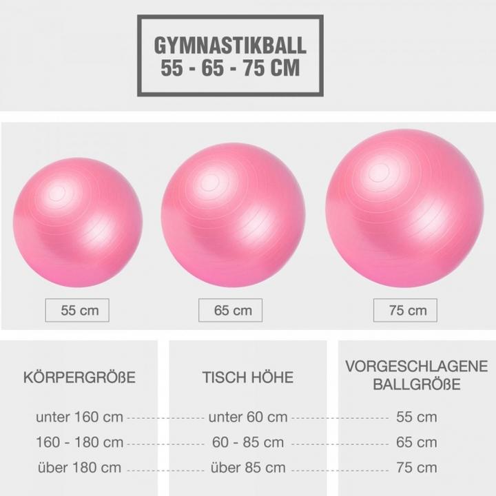 Actual product image Gorilla Sports Exercise ball (55 cm)