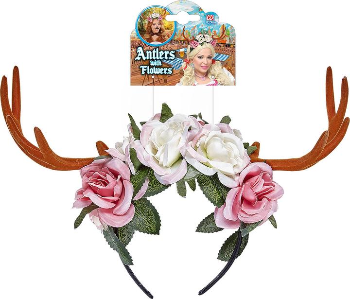 Actual product image Widmann Hairband deer antlers