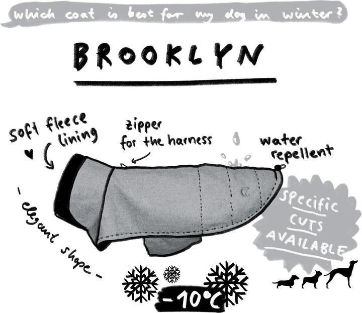 Actual product image Cloud 7 Dog Coat Brooklyn (4, Dog coat)