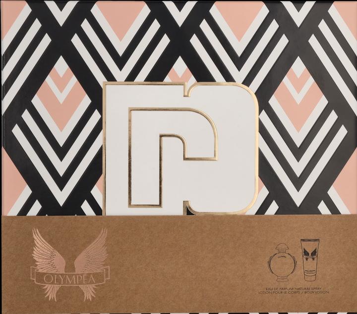 Actual product image Paco Rabanne Olympea Set 2023 Eau de Parfum 50 / Body Lotion 75 (Fragrance set)
