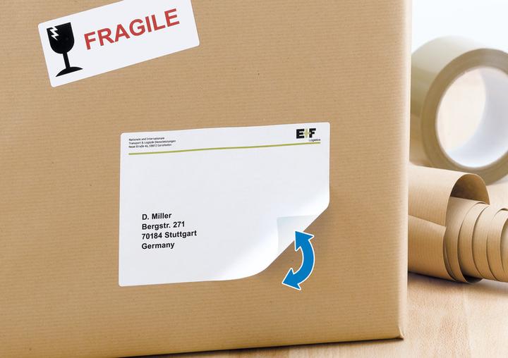 Produktbild HERMA Ablösbare Adressetiketten A4