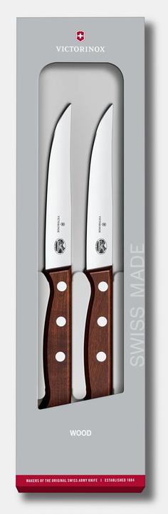 Productafbeelding Victorinox Steakmessenset 2 stuks, esdoornhout (2 Stuk, Mes)