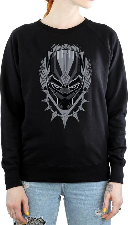 Produktbild Black Panther Head Sweatshirt (L)